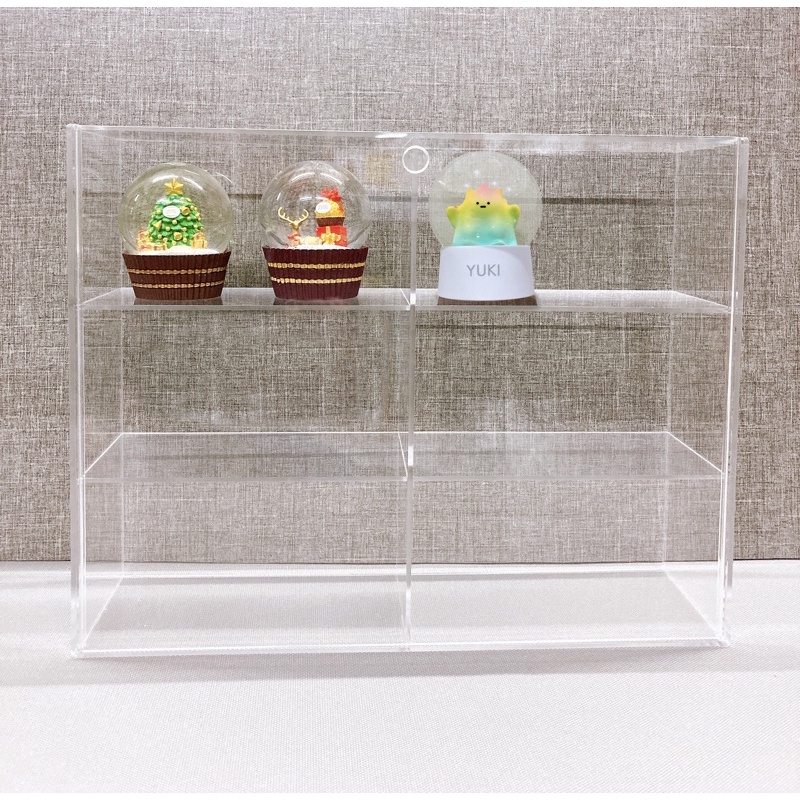 全新透明壓克力展示盒 金莎 巧克力 水晶球 聖誕節 泡泡瑪特 Yuki 盲盒 盒玩 711 午後紅茶 卡娜赫拉