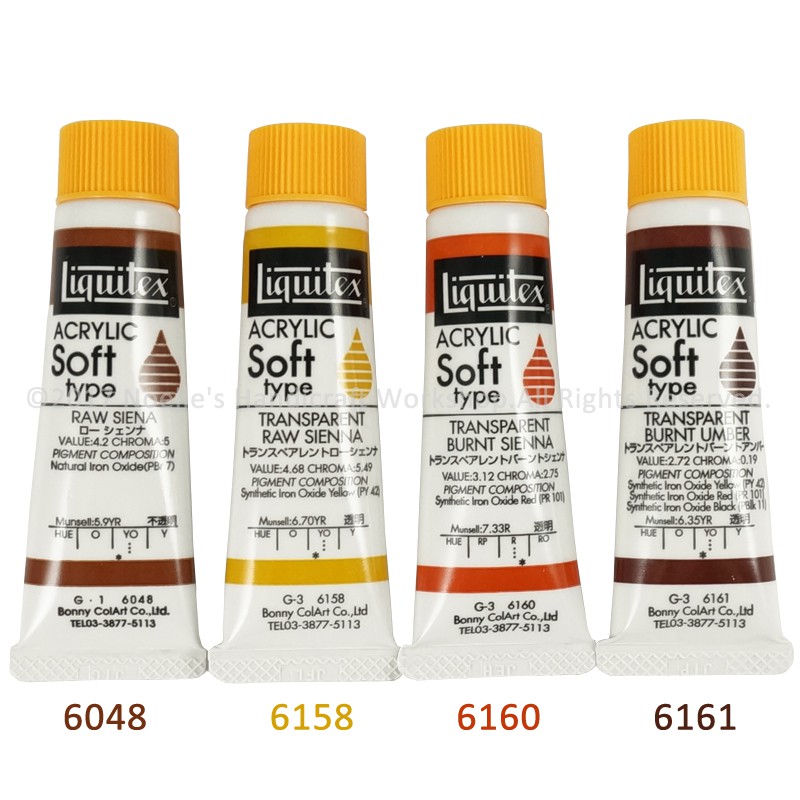 Liquitex 麗可得 Softtype 軟管 柔質 壓克力顏料 20ml 一個 關口真優【諾艾爾手作小舖】