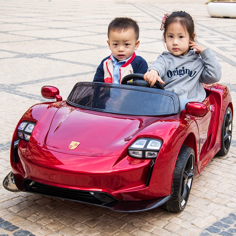 超大號雙人座兒童電動車四輪小孩玩具車可坐人寶寶帶遙控四驅汽車