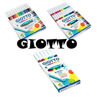 『義大利』GIOTTO 可洗式兒童安全彩色筆 隨身彩色筆 5mm 6色 12色 24色