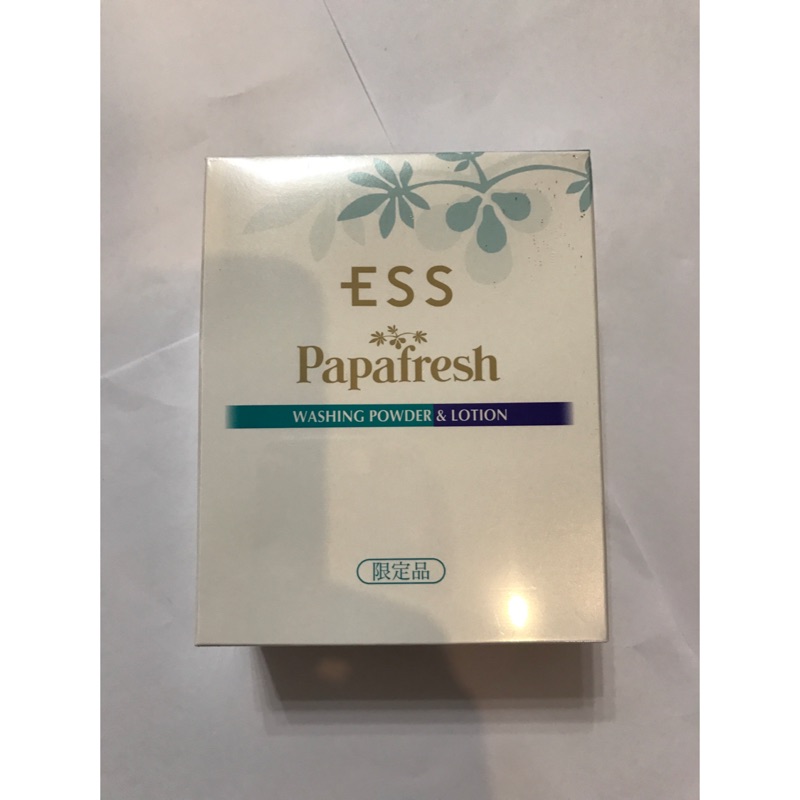 Ess Papafresh 木瓜酵素潔顏粉+化妝水