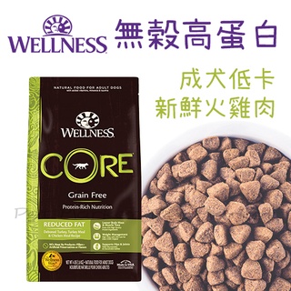 WELLNESS CORE - 無穀高蛋白 低卡成犬飼料 新鮮火雞肉 原顆粒