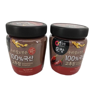 韓國大象牌 素食辣椒醬 素辣椒醬 韓式辣椒醬 (素食用)辣椒醬고추장1kg (全素)