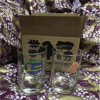 IEA 宜家家居 紀念品 玻璃杯 200ml左右 一組2入