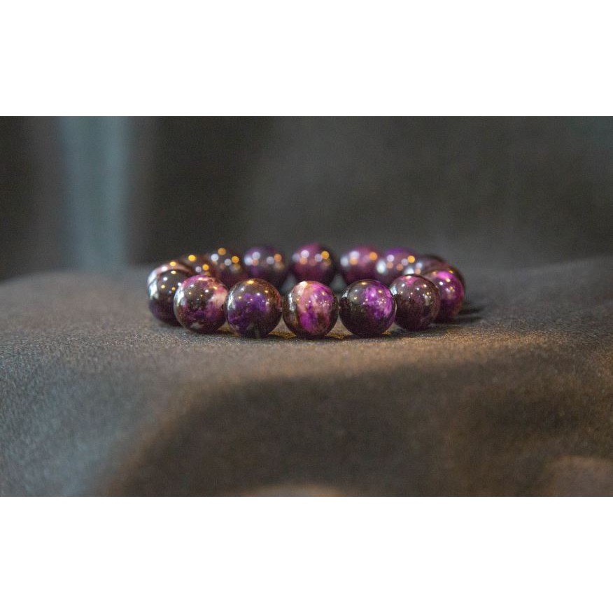 頂級粉紫舒俱來石手排/手鍊 珠寶 配飾 飾品 配件