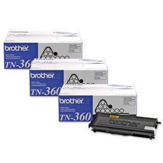 Brother TN-360 原廠高容量黑色碳粉匣超值組(3入) 現貨 廠商直送