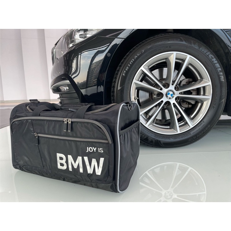 BMW原廠手提旅行袋 黑色防水布 超大容量，適合運動，旅行，出差，露營#有現貨！