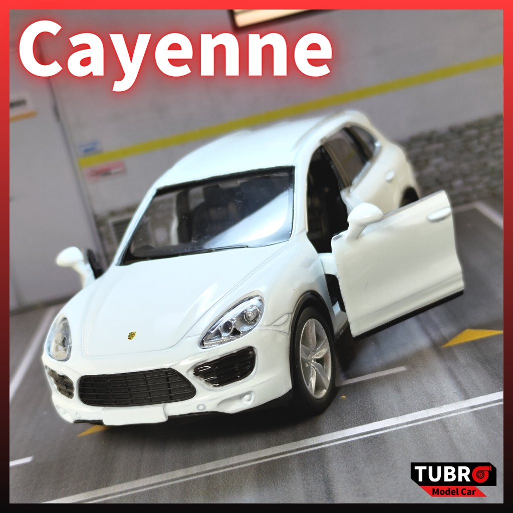 【TURBO模型車】1/36 保時捷 凱燕 Porsche Cayenne 雙門可開