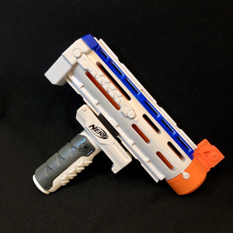 NERF Nerf Elite Retaliator Blaster 白 復仇者四合一衝鋒槍 槍管 二手