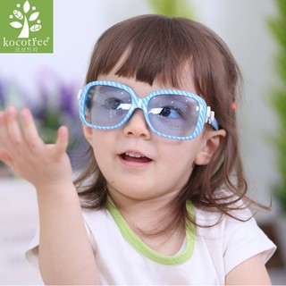 寶貝時尚配件屋 kocotree 條紋 兒童 太陽眼鏡 超酷 清爽 鏡框 寶寶 眼鏡 糖果色 00089