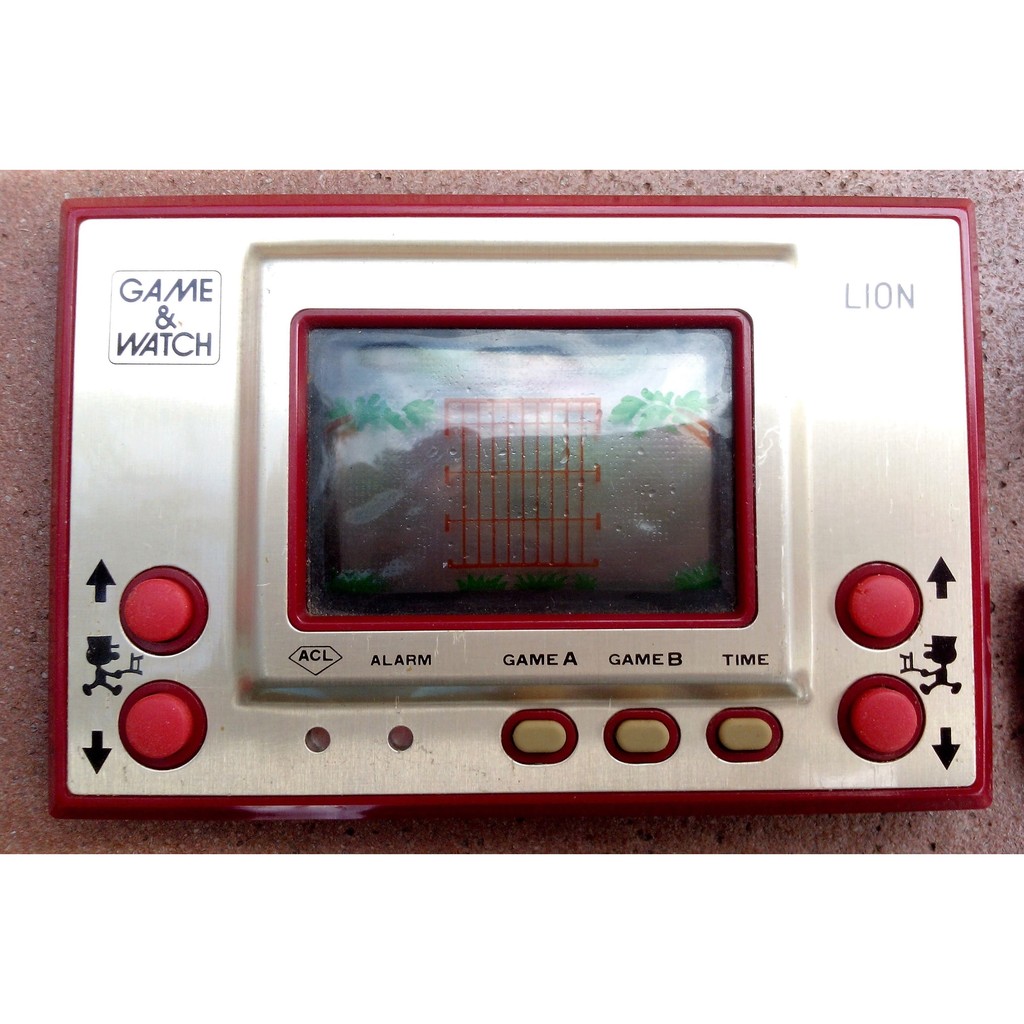 任天堂 Nintendo-掌上型遊戲 Game &amp; Watch-捉獅子Lion