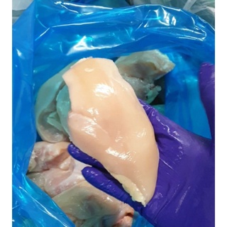 國產 真空去皮去骨雞胸肉1kg 便宜 高蛋白 雞胸 兩片真空包 氣冷雞