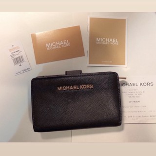 MICHAEL KORS 黑色短夾（mk短夾）