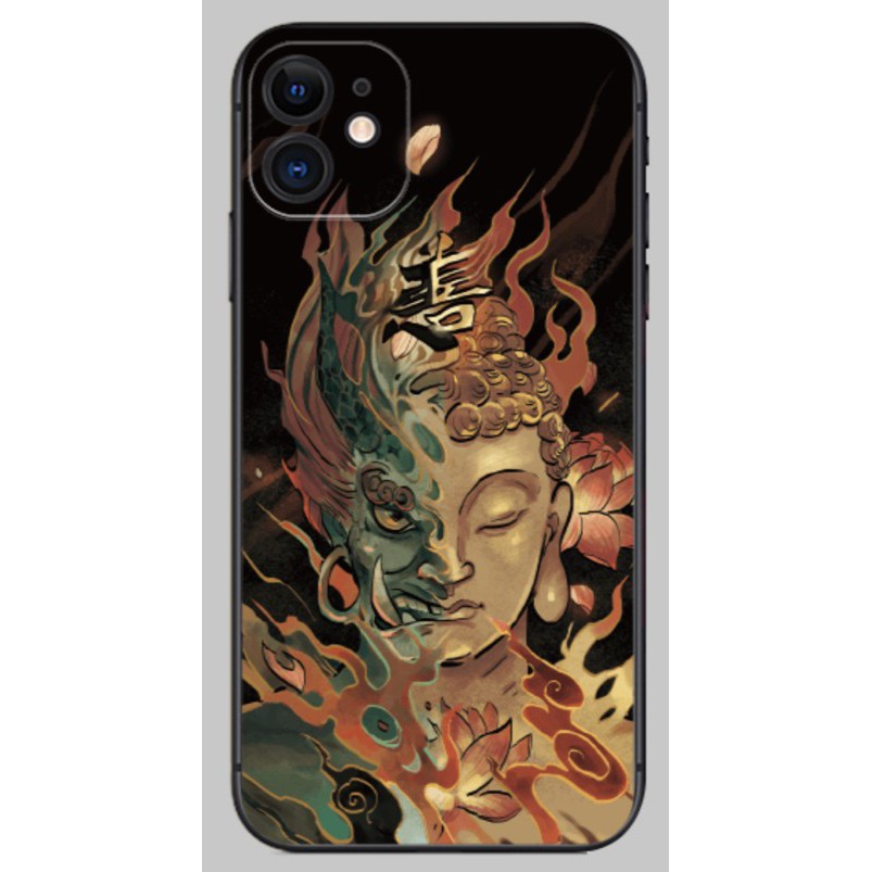 Iphone Sony Samsung Oppo Asus 日式系列 藝妓 花魁 刺客 刺青風系列手機彩繪背貼 蝦皮購物