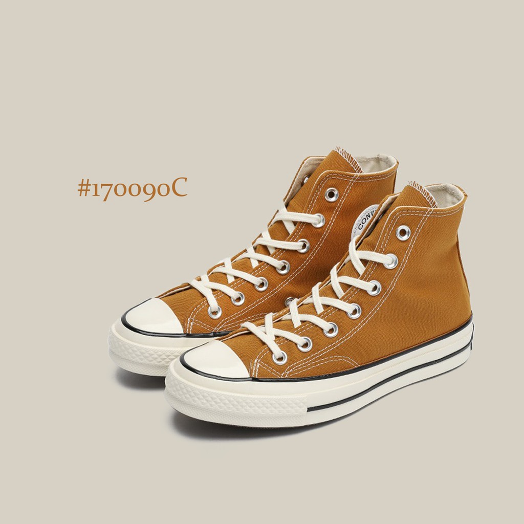 (貳柒商店) Converse Chuck 1970 70s Hi 男女款 土黃色 三星標 帆布鞋 高筒 170090C