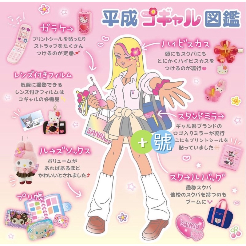 日本進口 庫洛米 kitty 大耳狗 美樂蒂 平成年代 袋中化妝包 手提包 小包包 手提袋 英文袋 補習袋