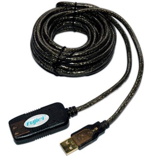 fujiei USB延長線 A公-A母延長線 5M 高品質《內置IC強波器》USB A公-A母傳輸線