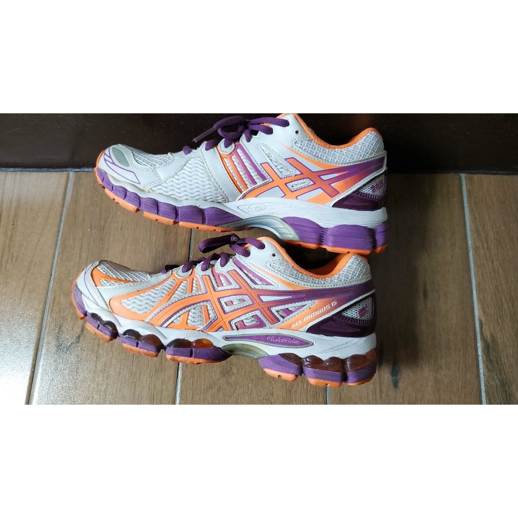 日本 亞瑟士 ASICS Gel-nimbus 15 女款 慢跑鞋 運動鞋 IGS LSD訓練 25號/39.5