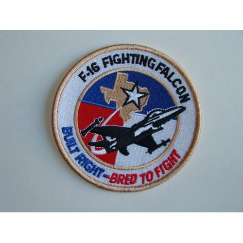 美國徽章 美國F16飛行刺繡臂章 風衣夾克配章