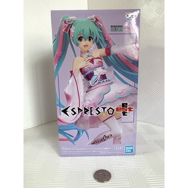 現貨 代理版 BANPRESTO  初音未來 初音 賽車手 ESPRESTO 2020 盛裝