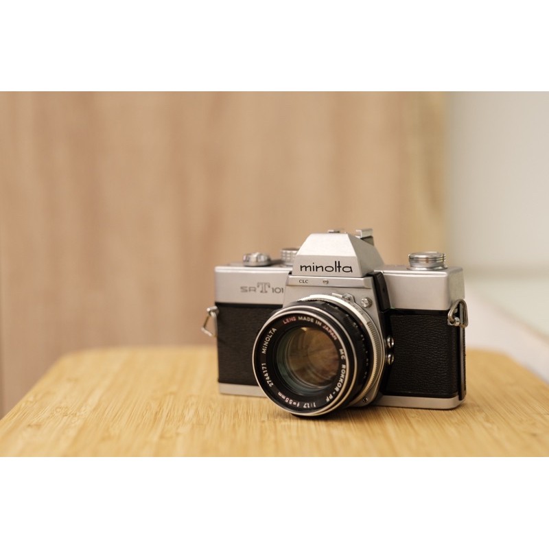 Minolta SRT-101 + 50mm F1.7 零件機 底片相機 鏡頭