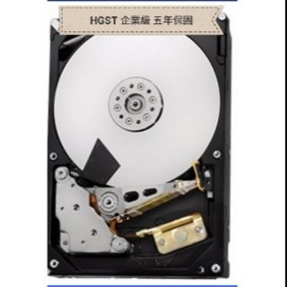 HGST 4T 硬碟 企業級 五年保