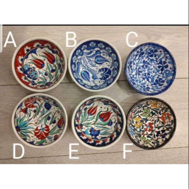 土耳其 陶瓷手工彩繪碗