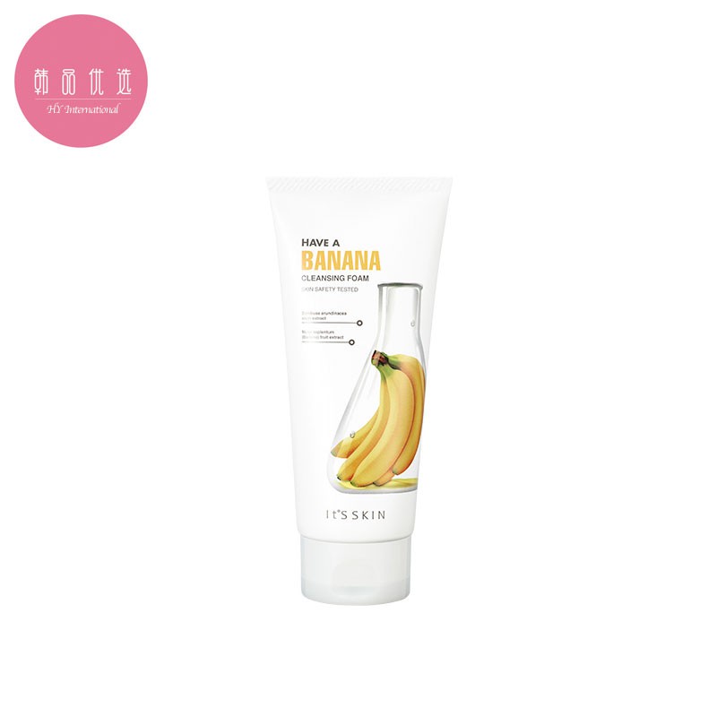 [It's Skin] 有香蕉潔面泡沫 150 ml