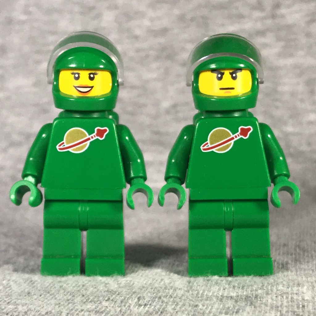 Lego 樂高 21109 綠色太空人 兩款合售