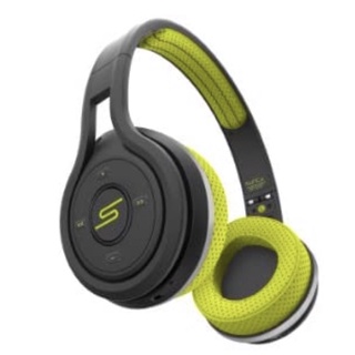 🔥SMS On-Ear Wired Sport 螢光綠-有線罩耳運動耳機 SMS AUDIO 公司貨