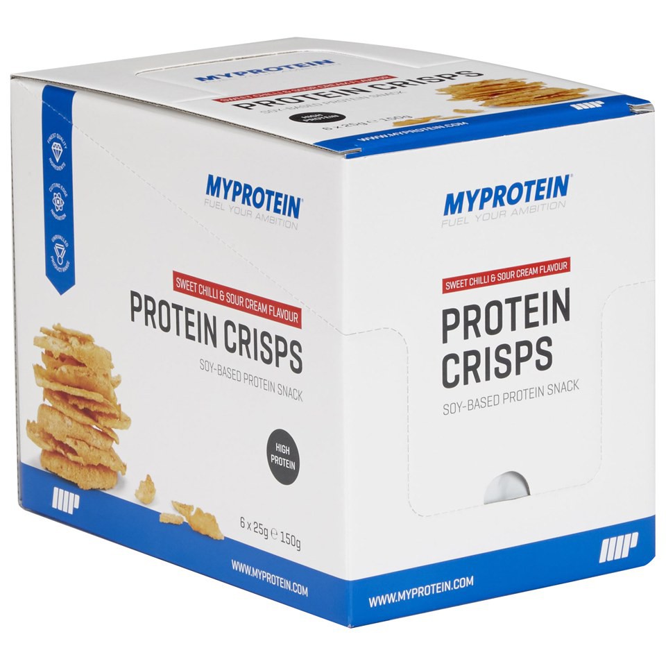 現貨【Myprotein】高蛋白薯片 - 25g -燒烤味  素食(含蛋奶) 大豆蛋白質為主的健康零食