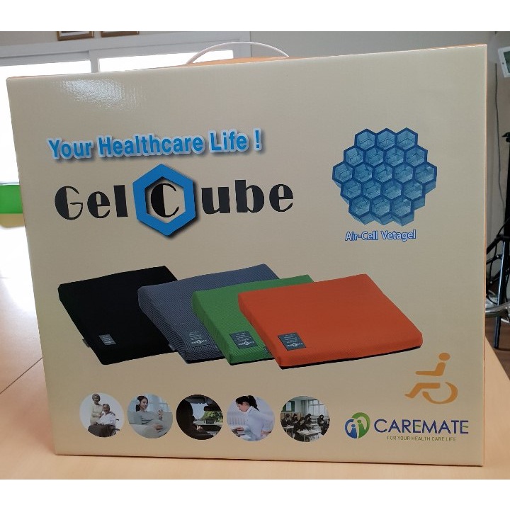 Gel Cube 韓國製 蜂巢凝膠健康坐墊 平面凝膠層軟墊 辦公室坐墊GC-L2