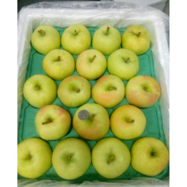 青森toki水蜜桃蘋果，size36原裝半件18顆