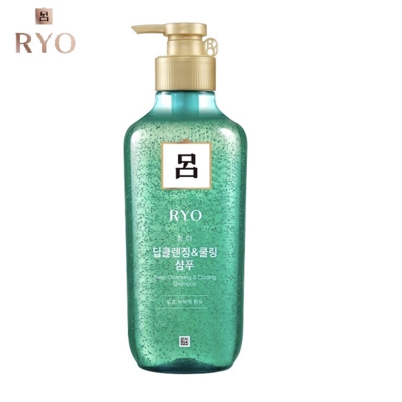 【qqqqqlan】RYO 呂 薄荷強效控油洗髮精 180ML 400ML