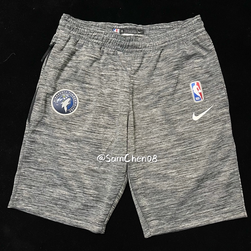 Nike NBA 灰狼 球員版 雪花 熱身褲 短褲 籃球褲 球衣 訓練褲 Rubio Towns Kobe Jordan