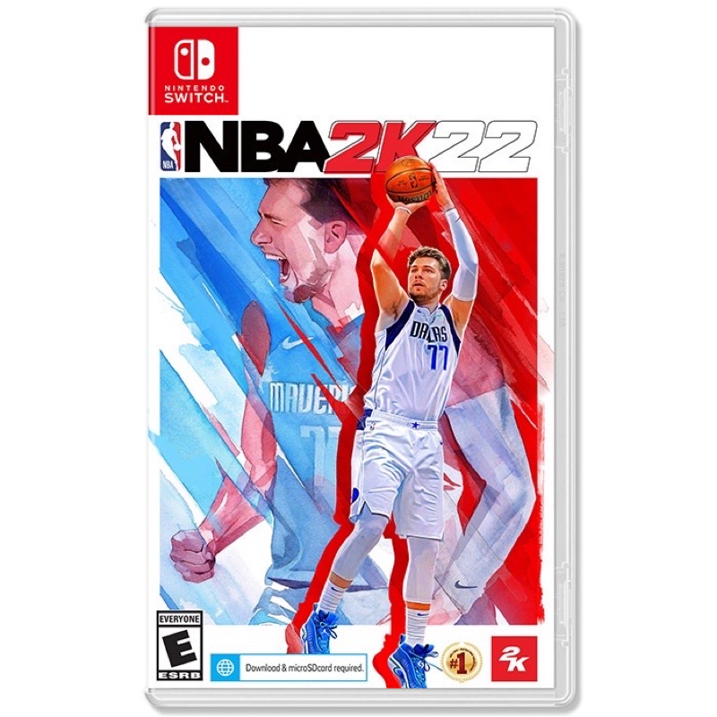 二手switch遊戲片- NBA 2K22一般版