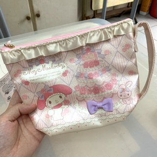 【40th週年日本大阪限定地點販售絕版品】Sanrio-My Melody美樂蒂 華麗茶會 杯子造型化妝包/小物收納包