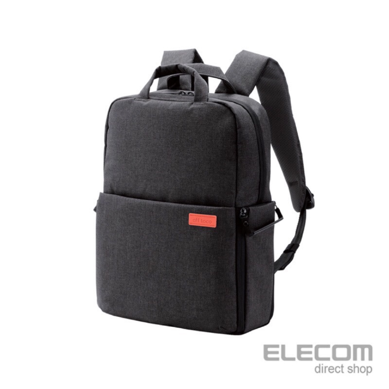 ELECOM ㄈ帆布多功能旅行後背包(L)III代-S041 黑色