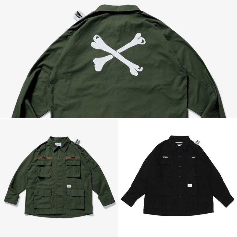 WTAPS × NEIGHBORHOOD﻿ JUNGLE LS SHIRT