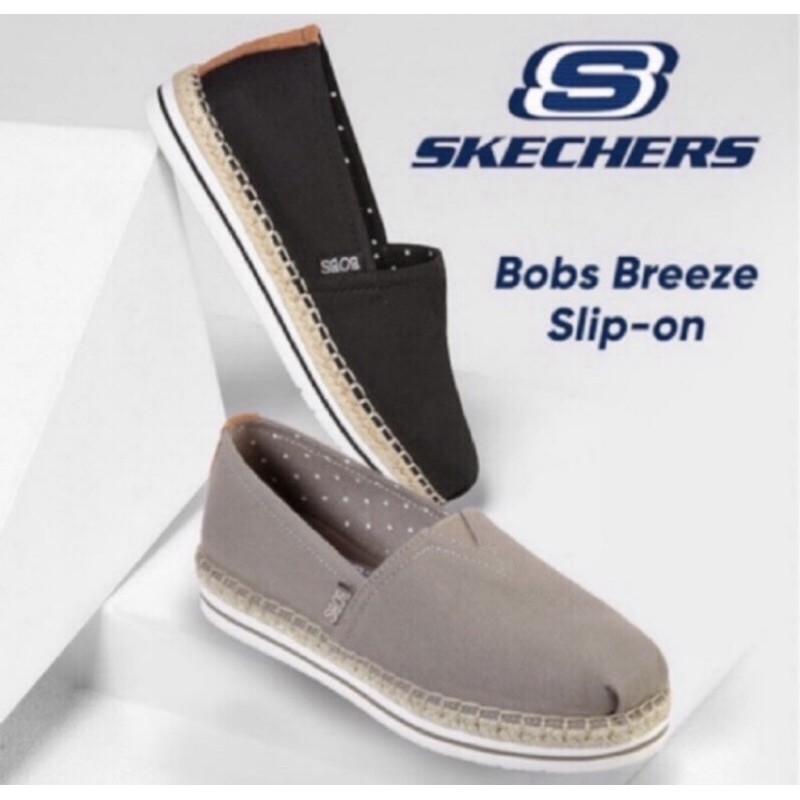 Skechers Bobs Breeze  記憶鞋墊帆布鞋//全新/懶人鞋/軟Q鞋墊