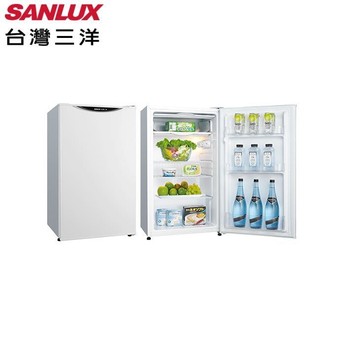 補助500 SANLUX台灣三洋 98L 一級能效單門小冰箱 SR-C98A1
