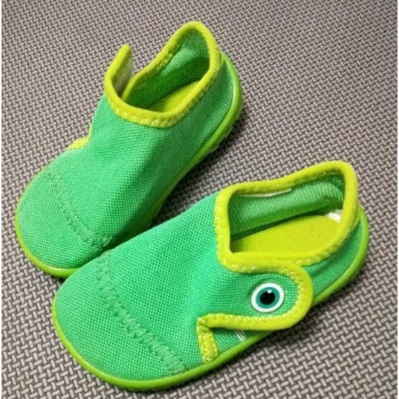 迪卡儂嬰幼兒水陸兩用鞋，防滑鞋，潛水鞋，青蛙