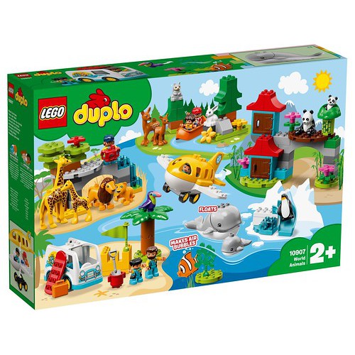 【積木樂園】樂高 LEGO 10907 Duplo系列 動物世界