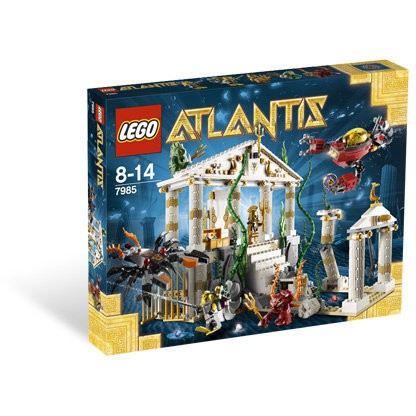 ★Tomohime★ LEGO 樂高 7985 亞特蘭提斯系列 City of Atlantis 亞特蘭提斯神殿 正版