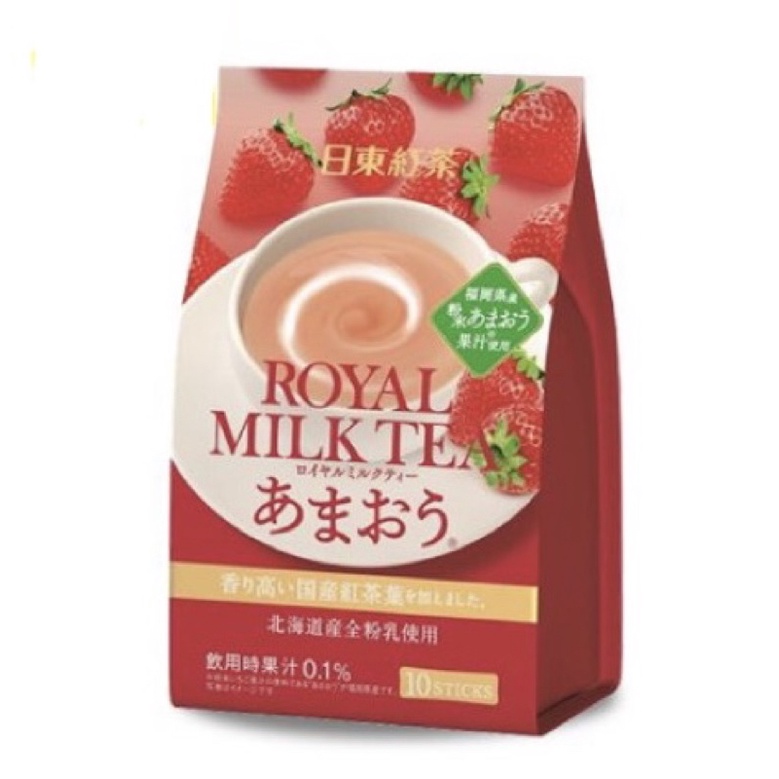 日東皇家奶茶-草莓風味10入
