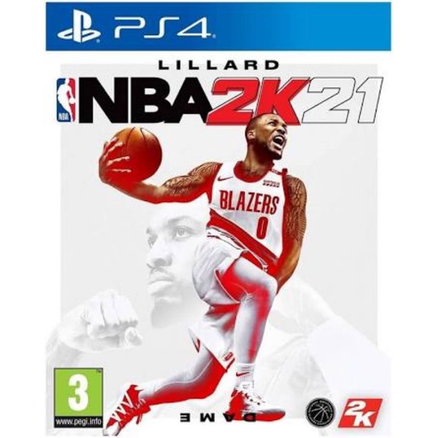 《瑞比兔電玩》PS4實體片『 NBA 2k21 』盒裝完整，光碟無刮，可正常遊玩，台中可自取