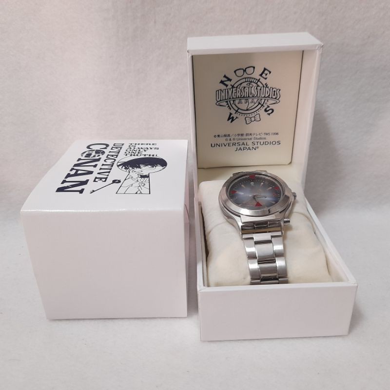 二手 正版 名偵探柯南 麻醉造型 手錶 1996