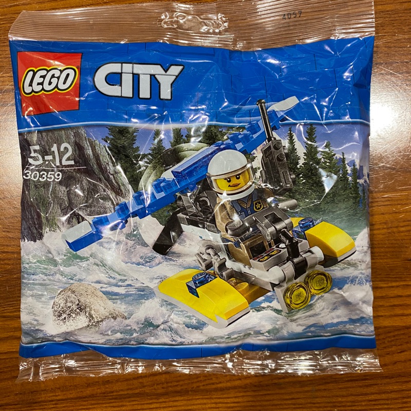 大安區可面交 全新未拆 現貨 正版 LEGO 30359 水上警用飛機 拼砌包 CITY 系列