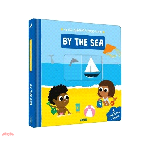 My First Animated Board Book：By The Sea 我的第一本推拉小書：海灘篇（外文書）