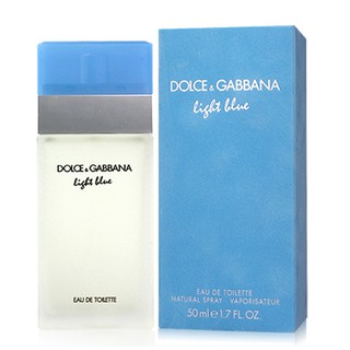 DOLCE & GABBANA 淺藍女性淡香水 50ml Vivo薇朵